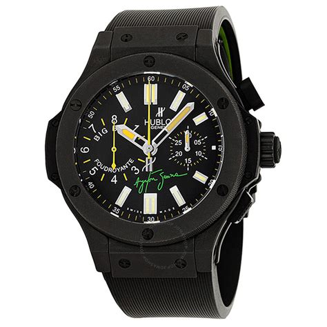 hublot ayrton senna all black|hublot ayrton senna watch.